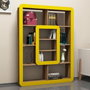 Hanah Home Orkide Estantería Nogal y Amarillo